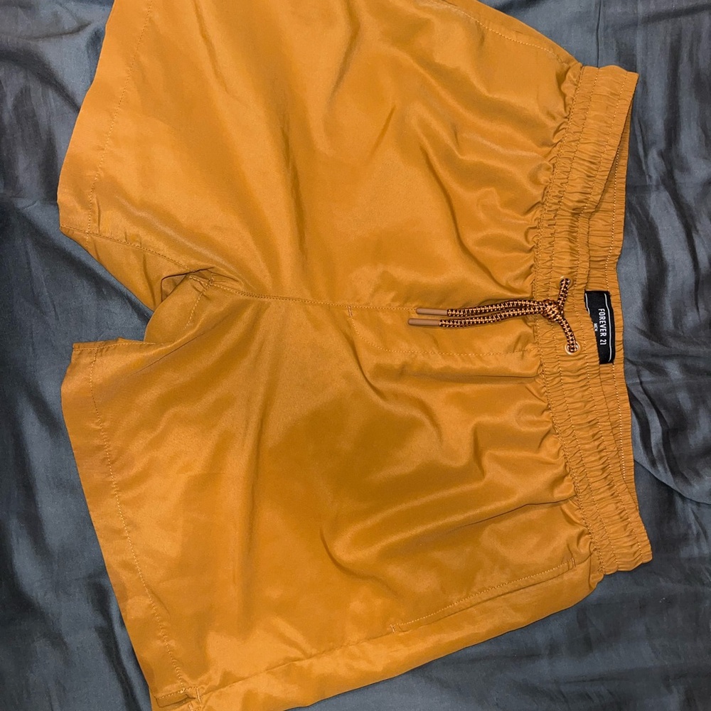 Forever 21 Mustard Yellow Shorts